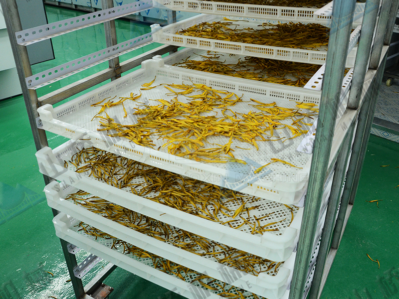 空氣能熱泵“黃花菜烘干”工藝(圖2) 空氣能熱泵“黃花菜烘干”工藝(圖2)